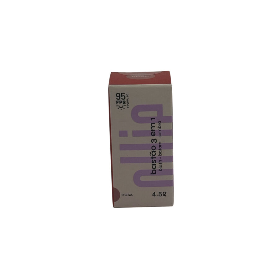 Bastão 3 em 1 - blush / batom / sombra