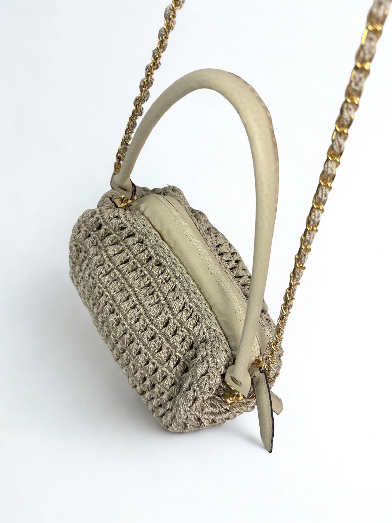 BOLSA TOLIVA SAFIRA EM CROCHÊ - Imagem 3